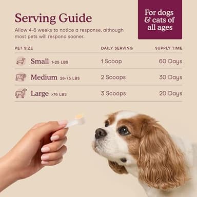 Fera Pets Bladder Support - Cranberry for Dogs & Cats - D-Mannose & Marshmallow Root - Urinary Tract Support - Supports Normal Urine pH - Boosts Immunity - 60 Scoops - Image 5