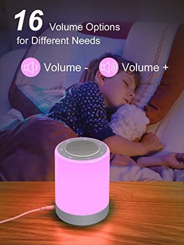 YYDSKIT Sound Machine,White Noise Machine for Baby with Night Light, 32 High Fidelity Sounds,Plug in,5 Timers & Memory Feature, Noise Machine for Baby Kids Adults,Home - Image 6
