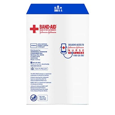 Band-Aid Brand of First Aid Products Flexible Rolled Gauze Dressing for Minor Wound Care, Soft Padding and Instant Absorption, 3 Inches by 2.1 Yards, Value Pack 5 ct - Image 11