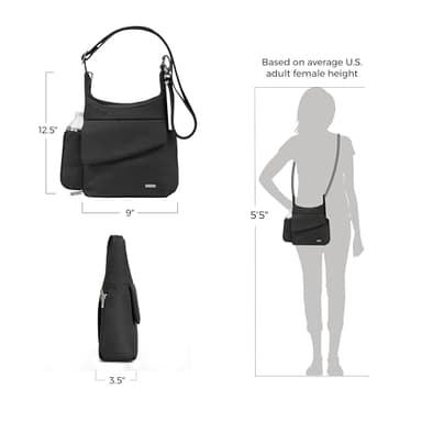 Travelon Anti-Theft Classic Messenger Bag - Image 4