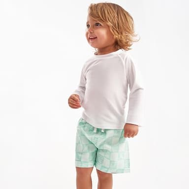 Gerber Boys' Standard Toddler 2-Pack Swim Trunks, Surf - Image 4