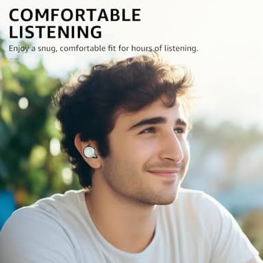 TOZO E1 Wireless Earbuds Build in Mic Clear Calls Ergonomic Light Weight Bluetooth 5.3 in Ear Headphones IPX6 Waterproof Premium Stereo Sound Ear Buds 30H Playtime with 32 EQs via APP - Image 5