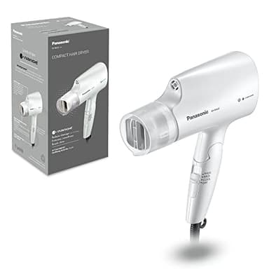 Panasonic nanoe Compact Hair Dryer with Oscillating Quick Dry Nozzle for Healthier-Looking Hair, Folding Blow Dryer for Travel and Home, 3 Airflow Hairdryer Settings - EH-NA2C-W (White) - Image 13