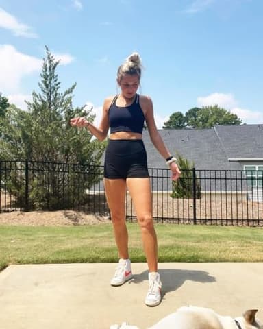 TomTiger Yoga Shorts for Women Tummy Control High Waist Biker Shorts Exercise Workout Butt Lifting Tights Women's Short Pants (Black, L) - Image 2