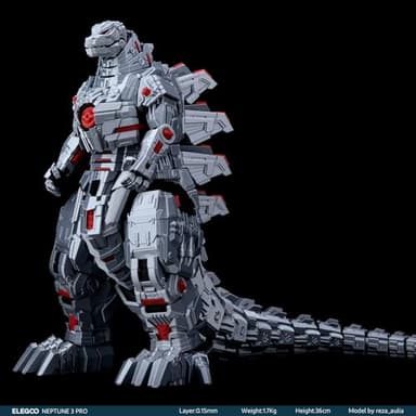 ELEGOO Neptune 3 Pro 3D Printer, Quick Assembly with Auto Leveling, Direct Drive Extruder, PEI Flexible Platform and Removable Touchscreen, 8.85x8.85x11 inch Printing Size - Image 8