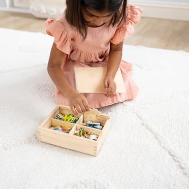 Melissa & Doug 4‑in‑1 Wooden Pets Jigsaw Puzzle Set, 48 Pieces with Storage Box, Toddler Puzzle Toy for Kids Ages 3+ - FSC Certified - Image 5