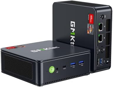 GMKtec M6 Ultra Gaming Mini PC Ryzen 7640HS (Upgraded 6600H/ 6800U), 32GB RAM DDR5 1TB SSD Dual NIC LAN 2.5GbE Desktop Computers Office Home, Triple 4K Display, WiFi 6, USB4, BT 5.2, DP, HDMI 2.0 - Image 3
