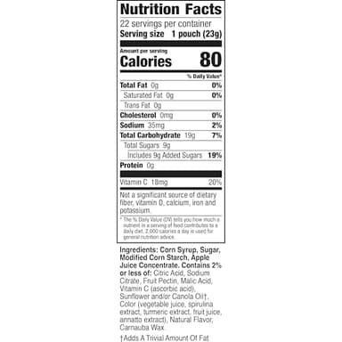 Disney Mickey and Friends Fruit Flavored Snacks, Treat Pouches, Gluten Free Snack, Value Pack, 22 Ct, 17.6 oz - Image 2