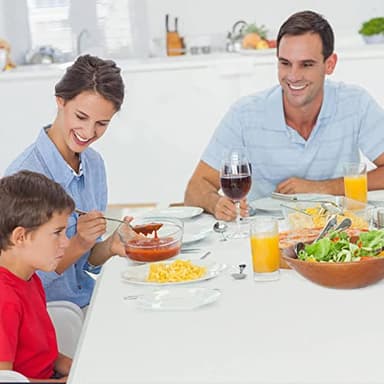 CAMP SOLUTIONS Plastic Folding Table, 6 FT Folding Table, Plastic Portable Tables for Dining Parties Card Picnic Camping, Granite White - Image 4