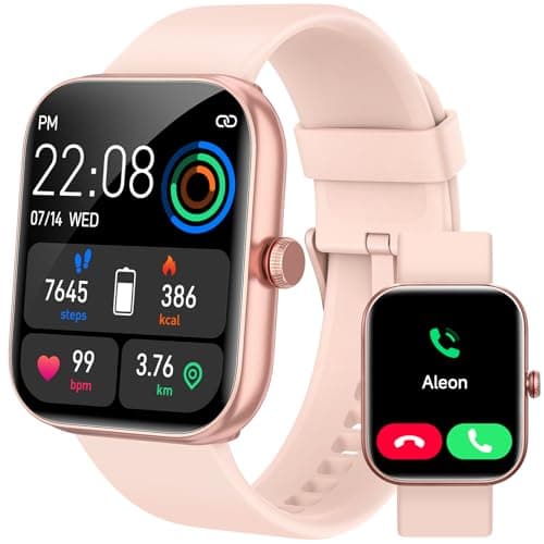 Smart Watch for Women, Smartwatch for iPhone & Android Bluetooth (Answer/Call) Built-in Alexa, 1.91" HD Fitness Tracker with 105+ Sport Modes, IP68 Waterproof, Sleep/Heart Rate/SpO2/Stress Monitor - Image 1
