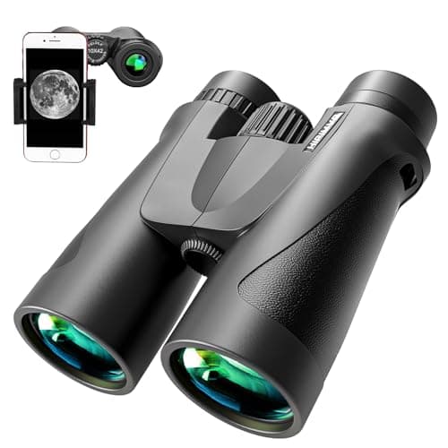 Powerful 12x42 Youth Binoculars for Adults high Powered Hunting Birding Travel Theater Astronomy Bird Watching Stargazing Star Gazing Opera geo Safari Marine Birdwatching - Image 1