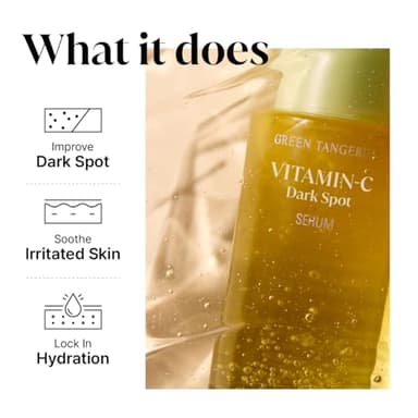 GOODAL Green Tangerine Vitamin C Serum - Advanced Version (2.02 Fl Oz (Pack of 2, Refill Included)) - Image 4