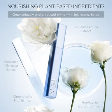 NUNA Eyelash Growth Support Serum 6ml – Eye Lash and Eyebrow Enhancing Serum for Women & Men with Biotin - Korean Multi Peptide & Natural Extracts – Promotes Fuller and Longer Lashes - 6 Month Supply - Image 3