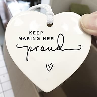 Keep Making Her Proud, Bereavement Keepsake, Loss of Loved One, Anniversary of Passing, Thinking of You, Loss of Mom, Grandmother or Mom Remembrance Gift, Memorial Gift - Image 4