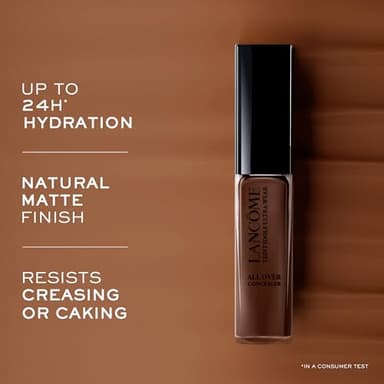 Lancôme Teint Idole Ultra Wear All Over Full Coverage Concealer - Natural Matte Finish & Lightweight Under Eye Concealer - Up To 24H Wear - 215 Buff Neutral - Image 4