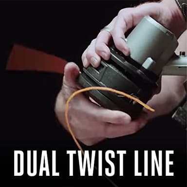 EGO POWER+ String Trimmer, Battery Powered, 15" Trimmer for Weeds and Grass with Rapid Reload, Split Shaft, Includes 56V 2.5Ah Battery and Charger - ST1502SA - Image 4