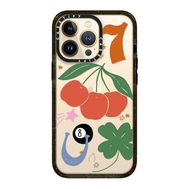 CASETiFY iPhone 13 Pro Case Impact Shockproof - Lucky - Clear Black - Image 5