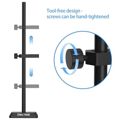 GPU Support Bracket, GPU Sag Graphics Card Anti Sag Bracket Aluminum Magnet GPU Support Stand 0.6-7.5inch - Image 4