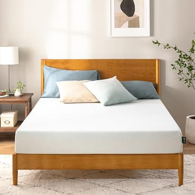 ZINUS 8 Inch Full Green Tea Memory Foam Mattress [New Version], Fiberglass free, Medium Firm Feel, Zoned Pressure Relief, Certified Safe Foams & Fabric, Mattress in A Box - Image 12