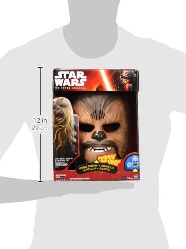 STAR WARS Movie Roaring Chewbacca Wookiee Sounds Mask, Funny GRAAAAWR Noises, Sound Effects, 5+ (Amazon Exclusive) - Image 3
