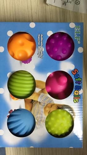 ROHSCE Sensory Balls for Baby Sensory Baby Toys 6 to 12 Months for Toddlers 1-3, Bright Color Textured Multi Soft Ball Gift Sets, Montessori Toys for Babies 6-12 Months Infant Toys (6 Pack) - Image 15