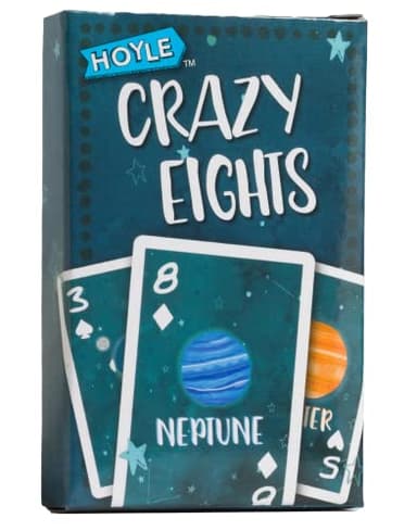 Hoyle 6-in-1 Kids Card Game Pack, 6 Fun Preschool Games in 1: Matching, Memory, Go Fish, Crazy Eights, Old Maid, Slap Jack, Ages 3+ - Image 6