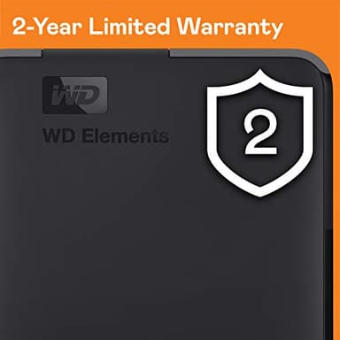 WD 6TB Elements Portable External Hard Drive for Windows, USB 3.2 Gen 1/USB 3.0 for PC & Mac, Plug and Play Ready - WDBHJS0060BBK-WESN - Image 2