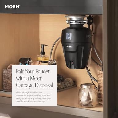 Moen Riley Chrome Motionsense Wave Sensor Touchless One Handle Pulldown Kitchen Faucet Featuring Power Clean, 7402EW - Image 12