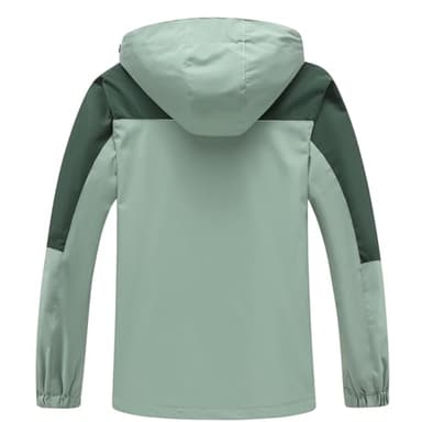 GIISAM Rain Jacket Womens Waterproof with Hood, Lightweight Rain Jackets Packable Raincoat Windbreaker Coat for Women - Image 2