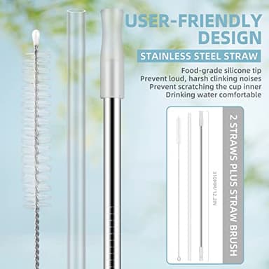 40 oz Tumbler with Handle and Straw Lid, 100% Leak-proof Travel Coffee Mug, Stainless Steel Insulated Cup for Hot Cold Beverages, Keeps Cold for 34Hrs or Hot for 10Hrs, Dishwasher Safe (LightPurple) - Image 8