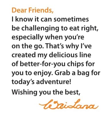 Barbeque Veggie Chips (5 Pack of 4.5 Ounce Individual Bags) - Gluten Free, Non-GMO, Vegan, Zero Trans Fats – Wai Lana - Image 7