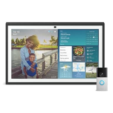 Echo Show 21 (newest model) with Ring Battery Doorbell Pro (newest model) - Image 1