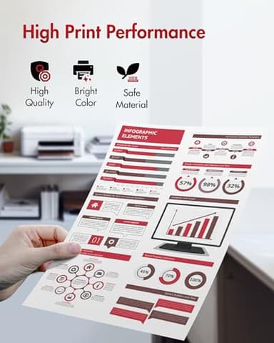 069 Toner Cartridge Set MF753Cdw - 4 Pack Replacement for Canon 069 Toner Cartridge Set 069H Works for Canon Color ImageCLASS Mf753cdw MF751Cdw MF752Cdw LBP674Cdw MF752Cdw MF756Cx LBP673Cdw (B/C/Y/M) - Image 6