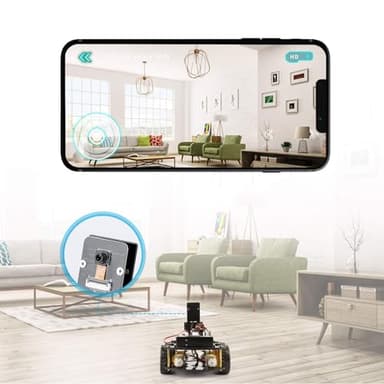 ELEGOO UNO R3 Smart Robot Car Kit V4 for Arduino Robotics for Kids Ages 8-12 12-16 STEM Science Kits Coding Gifts for 8 9 10 11 12 13 14 15 16 Year Old Boys Girls Teens Cool Engineering Building Toys - Image 8