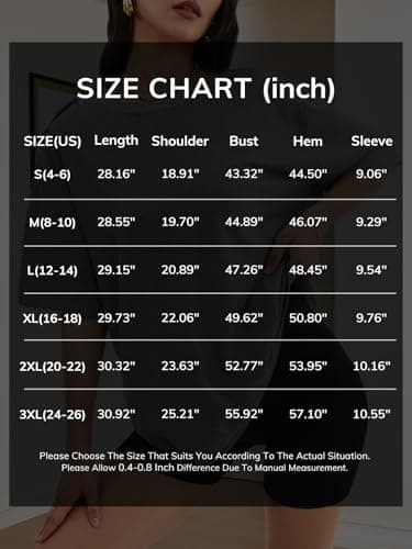 ATHMILE Womens Oversized T Shirts Loose Fit Crewneck Short Sleeve Tops Summer Casual Blouse Y2K 2025 Basic Tee Beach Forest - Image 6