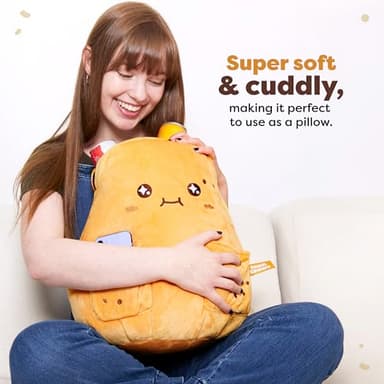 Couch Coolers, Insulated Cooler Bag Potato Plush, College Dorm Room Essentials - Image 2