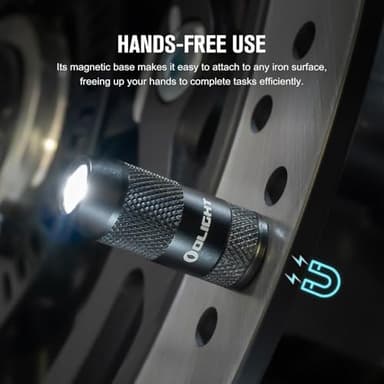 OLIGHT IMINI 2 EDC Rechargeable Keychain Flashlight 2 Pack, 50 Lumens Compact and Portable Mini LED Keyring Lights with Built-in Battery Ideal for Everyday Carry and Emergencies - Image 3