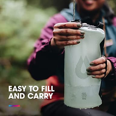 Collapsible Camping Water Storage (2L, 3L, 4L, 6L, 10L) - BPA & PVC Free, Hydration Reservoir Bag, Leak Proof - Image 3