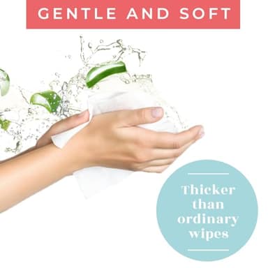 Body Wipes XL Shower Wipes Body Wipe for Adults Bathing, Traveling, Camping, Gym, Car, Elderly, Bedridden - Disposable Washcloths for Adults No Rinse 1 Box, 5 Pack (50 ct) - Image 7