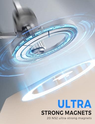 eSamcore Fits MagSafe Car Mount [2 Pack], Magnetic Phone Holder for Car Vent Strong N52 Magnets Air Vent Cell Phone Holder Clip for iPhone 17/16/15/14/13/ Pro Max - Image 3