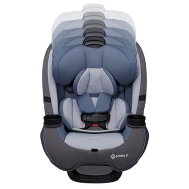 Safety 1st Grow and Go All-in-One Slim Convertible Car Seat, Rear Facing, 5-40 lbs, Forward Facing (30–65 lbs), High Back Booster Seat 40-100 pounds, Alaskan Blue - Image 19