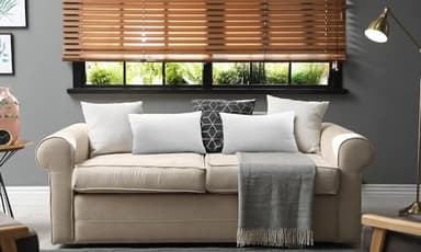 Utopia Bedding Throw Pillows (Pack of 2, White), 12 x 20 Inches Indoor Decorative Pillow Insert for Sofa, Bed and Couch - Image 8