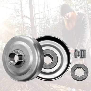 Yutacorex 513470X Clutch Drum 3/8" 7T Sprocket Kit For Husqvarna 455, 455 Rancher, 460, 460 Rancher Chainsaw Rim Convert part Replace # 513470 - Image 3