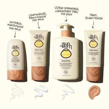 Sun Bum Daily SPF 50 Sunscreen Body Lotion - Broad Spectrum Moisturizing Sunscreen with Vitamin E - Vegan and Hawaii 104 Act Compliant (Without Octinoxate & Oxybenzone) - Dermatologist Tested - 8 oz - Image 4