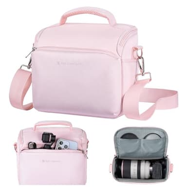 K&F Concept Camera Sling Bag Small Crossbody Camera Case DSLR/SLR/Cute Compact Shoulder Photography Bags for Photographers - Image 1