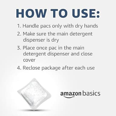 Amazon Basics Dishwasher Detergent Pacs, Fresh Scent, 85 Count (Previously Solimo) - Image 4