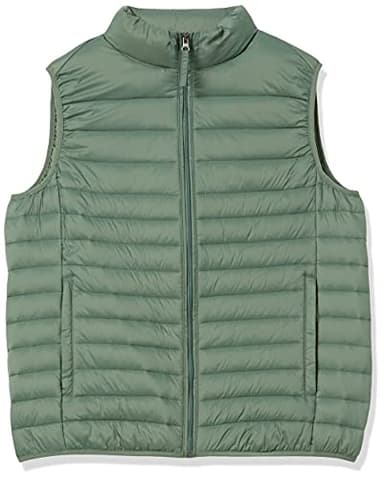 Amazon Essentials Men's Lightweight Water-Resistant Packable Puffer Vest, Green, XX-Large - Image 8