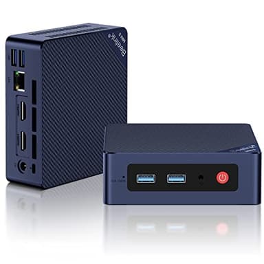 Beelink Mini S12 Pro Mini PC, 12th Intel Alder Lake-N100 (up to 3.4GHz, TDP 6W), 8GB DDR4 RAM 256GB M.2SSD, Mini Computer Support 4K@60Hz Dual Display/WiFi 6/BT 5.2/USB 3.2/HTPC/Family-NAS - Image 1