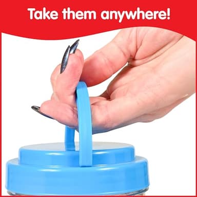 edxeducation Tactile Shells | Set of 72 | Translucent | 6 Textures and Colors | Ages 18m+ | Explore Early STEM Concepts | Light Table and Sensory Bin Toys - Image 4