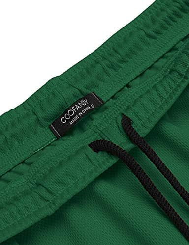 COOFANDY Men's 3 Pack Gym Workout Shorts Mesh Weightlifting Squatting Pants Training Bodybuilding Jogger with Pocket - Image 6